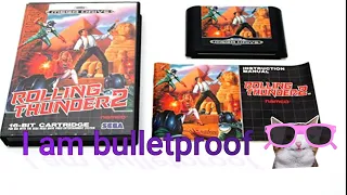 Rolling Thunder 2 (Sega) Boss Fight