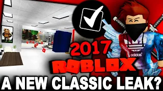 The strangest Roblox event leaks I've seen so far.. What could this be? (The Classic 2017 Edition)