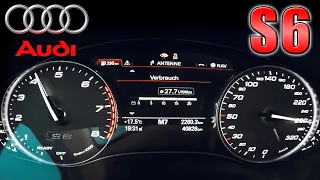 0-260 km/h | Audi S6 V8 Avant | TOP SPEED and Acceleration TEST✔