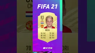 Donny van de Beek - FIFA Evolution (FIFA 16 - EAFC 24)