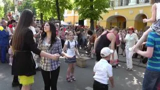 Воронежский пляс под перуанские мотивы/Voronezh  dancing to the Peruvian songs