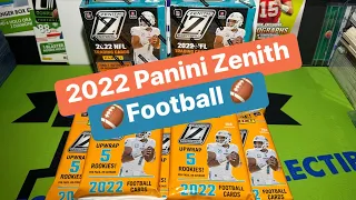 2022 PANINI ZENITH FOOTBALL  BLASTERS AND VALUE PACKS BREAK!!!!