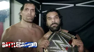 With The Great Khali at his side, Jinder Mahal recalls his hard-fought victory: July 23, 2017