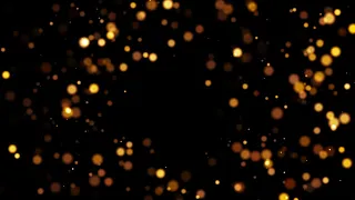 Golden bokeh overlay screen effect, defocused lights 4K 60 fps