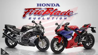 Honda CBR FIREBLADE Evolution ┃15 Generations (1992-2021)