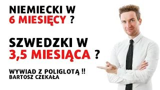 Język niemiecki w 6 miesięcy ! Wywiad z poliglotą. Bartosz Czekała