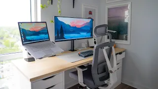 My Dream Desk Setup Tour 2021 - Ultimate Home Office