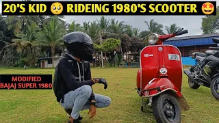 Modified 1980's Bajaj Super | Review in 2021