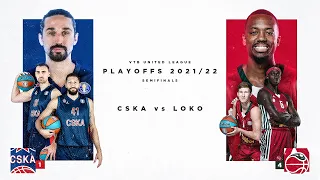 Semifinal Preview: CSKA vs Lokomotiv Kuban | VTB League Playoffs 2022