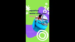 Aquatica Whanau Way Water Slide Ride (Blue) - #shorts
