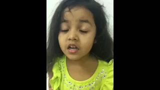 4 year old Wonder Girl Ayat says all about India!!