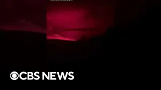 Hawaii's Mauna Loa erupting for the first time in almost 40 years #shorts