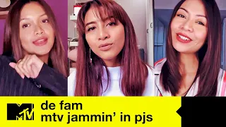 De Fam (Live) - "With You" + "Panas" | MTV Jammin' in PJs