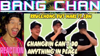 Chan Made a Kkulchong EDM Song Just Because Lee Know Told Him To *Save Changbin From SKZ* | REACTION