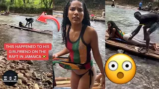 OMG! Man catch him wife pon raft a get rub dung by a Jamaican & rvsh har br@wlin look what happened