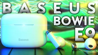 Наушники Baseus Bowie E9 - Мультипоинт. Игровой режим. Хороший звук!