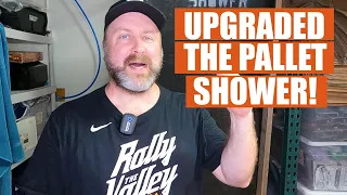 Temporary Shower For My Warehouse Video #2 Upgrades And A Closer Look
