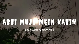 ABHI MUJH MEIN KAHIN ( slowed & reverb )  ||@dezithingzz