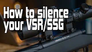 Make Your VSR/SSG10 Whisper Quiet- Stalker Scorpion Piston