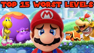 Top 15 Worst Levels in Super Mario Bros. Wonder