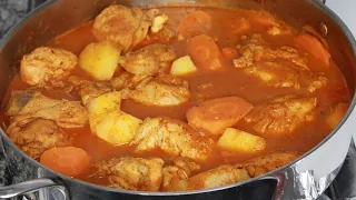 POLLO GUISADO GUATEMALTECO