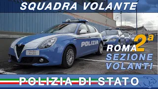 SQUADRA VOLANTE ROMA - Nuova caserma e doppia uscita per le volanti della Polizia di Stato!