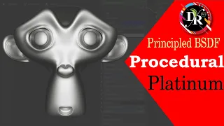 Let's Make Procedural PLATINUM Material In Under 𝟏 Minutes ! || Blender 3.0 Textures Tutorial ||