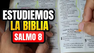 Cómo ESTUDIAR la BIBLIA correctamente Salmo 8