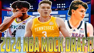 CHB'S 2024 NBA MOCK DRAFT LOTTERY PICKS!!!