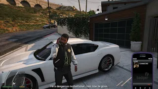 GTA 5 - FRANKLIN calls LAMAR after ENDING C