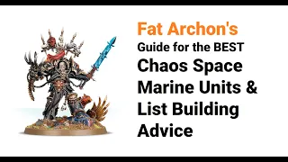 Chaos Space Marines - Best Units & Army List Building Guide for 10th Edition Warhammer 40k
