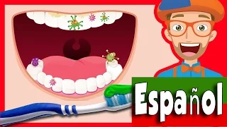 Canción cepilla tus dientes por Blippi | 2-Minutos Cepilla tus dientes para niños