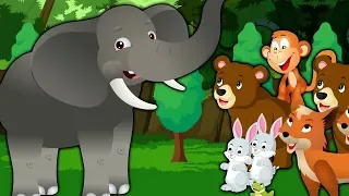 Elephant and Friends Story for Kids | Moral Story's for Children's in English