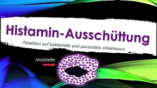 Histamin-Ausschüttung bei bakteriellen und parasitären Infektionen