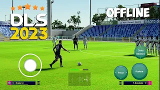 DLS MOD EFOOTBALL PES 2023 MOBILE OFFLINE GRÁFICOS 4K & CLUBES LICENCIADOS