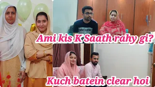 Ami kis K Saath rahy gi || kuch batein clear || Alishba Amir daily