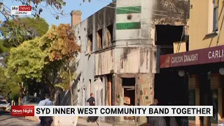 Newtown community bands together after horrific fire