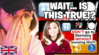 Brit Reacts to 13 things you NEED TO KNOW before going to Germany! | Feli from Germany