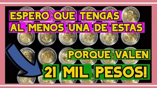 🎯Esta es! ➡ LA MONEDA MEXICANA MÁS VALIOSA De $5 Pesos Centenario Y Bicentenario ¿Tienes una? Vale💲💲