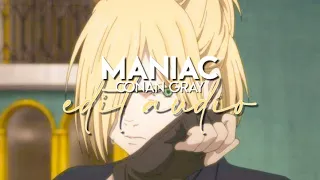 edit audio - maniac (conan gray)