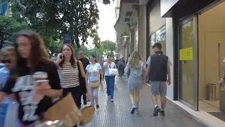 Thessaloniki center evening walk (June 2023) - Απογευματινή βόλτα στο κέντρο της Θεσσαλονίκης