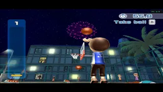 Wii Sports Resort Basketball 3 Point Contest Perfect Game (KEYBOARD)