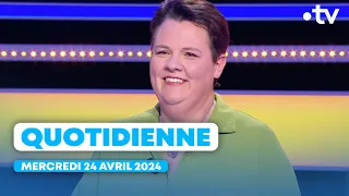 Emission Quotidienne du Mercredi 24 Avril 2024 - Questions pour un Champion