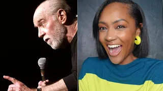 FIRST TIME REACTING TO | GEORGE CARLIN TALKS ABOUT STUFF REACTION