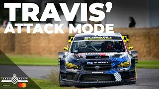 Every Travis Pastrana Gymkhana Subaru Goodwood Hill run | Festival of Speed 2021