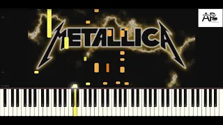 Metallica - Nothing Else Matters - synthesia tutorial