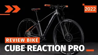 Cube Reaction Pro 2022. New Hardtail Bike. More Speed Trek