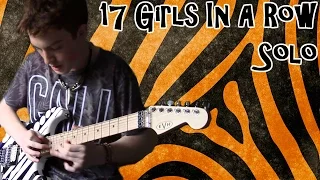 Steel Panther | 17 Girls In A Row Guitar Solo Cover