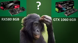 Что выбрать?  GTX 1060 или RX 580?