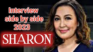 3 interviews side by side with Sharon Cuneta 2023